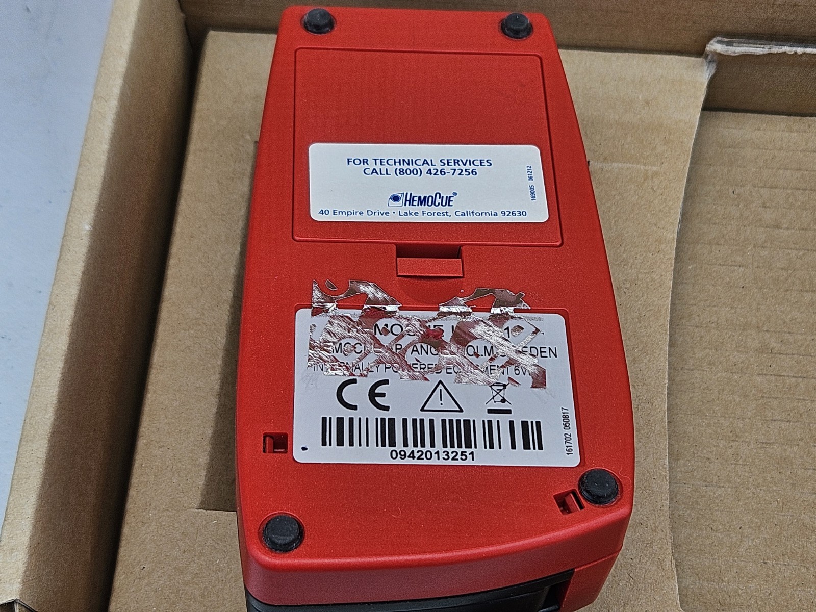 HemoCue Hb 201+ Hemoglobin System Analyzer
