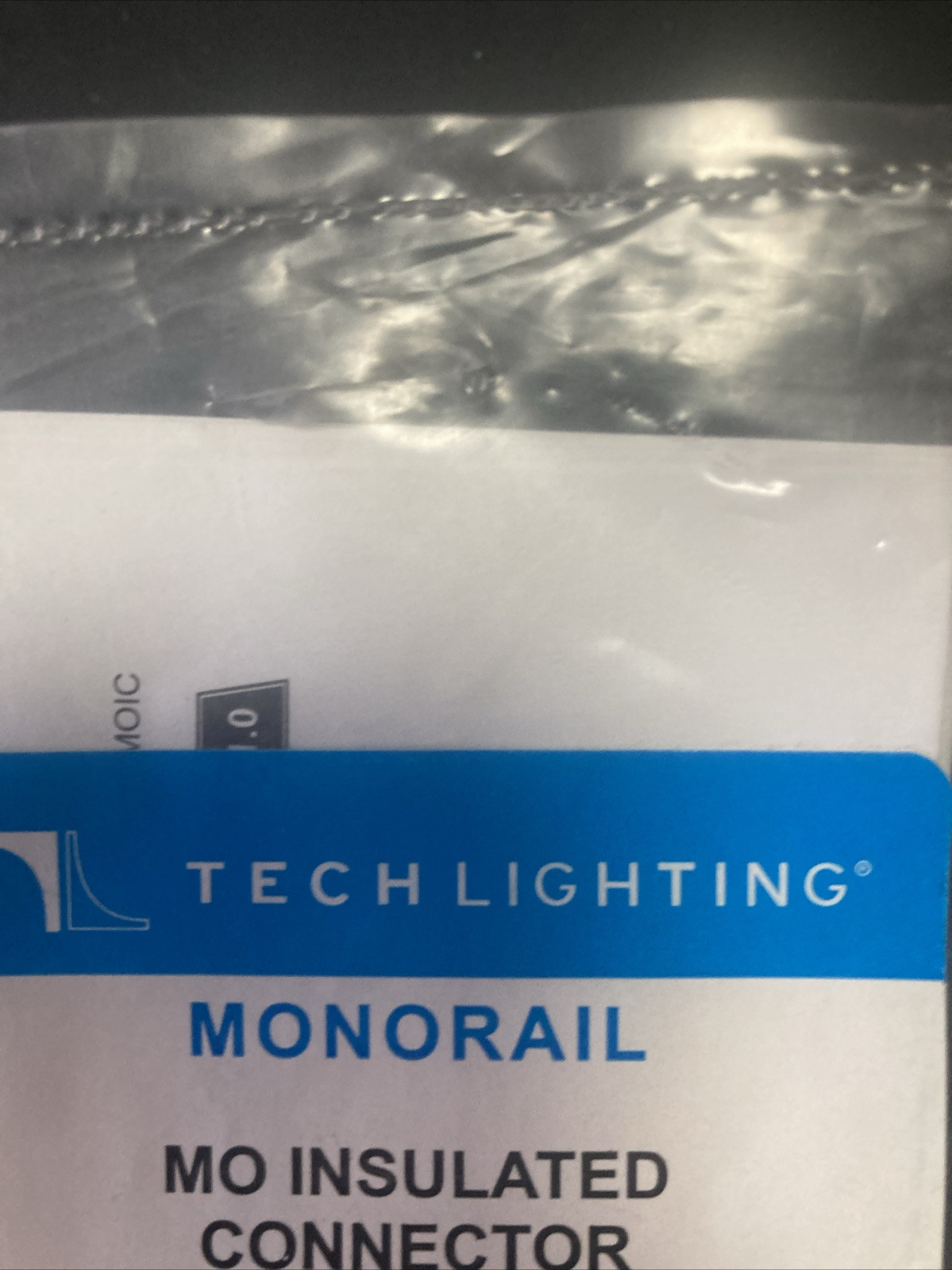 Tech Lighting Mono Rail Insulated Connector Clear 700MOCINC