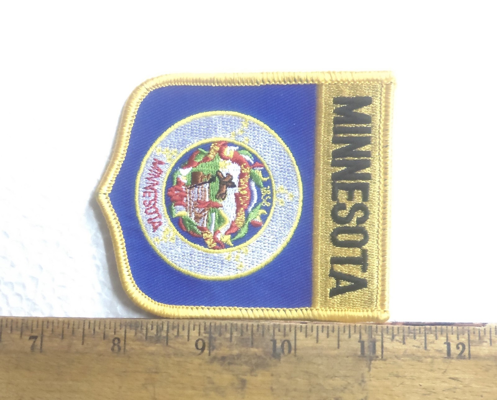 State of Minnesota Shield Embroidered Patch