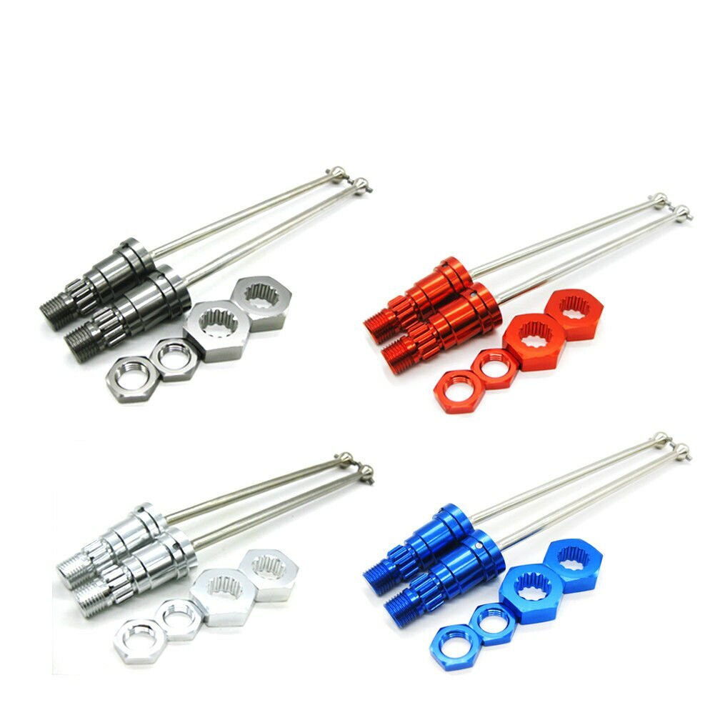 Alloy Front Rear Drive Shaft 2pc For 1/5 RC Traxxas TRX X-Maxx XMAXX truck parts