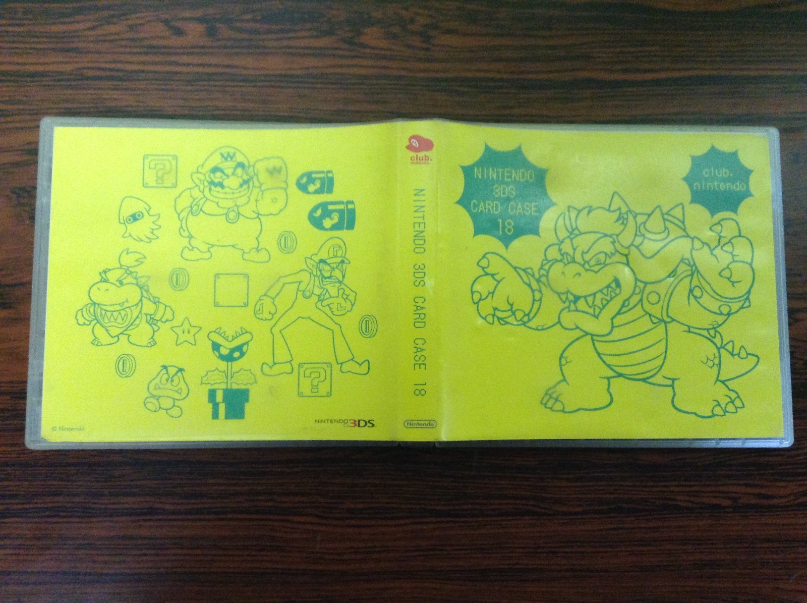 Nintendo 3DS Card Case 18 Bowser Club Nintendo Japan Limited Official K7