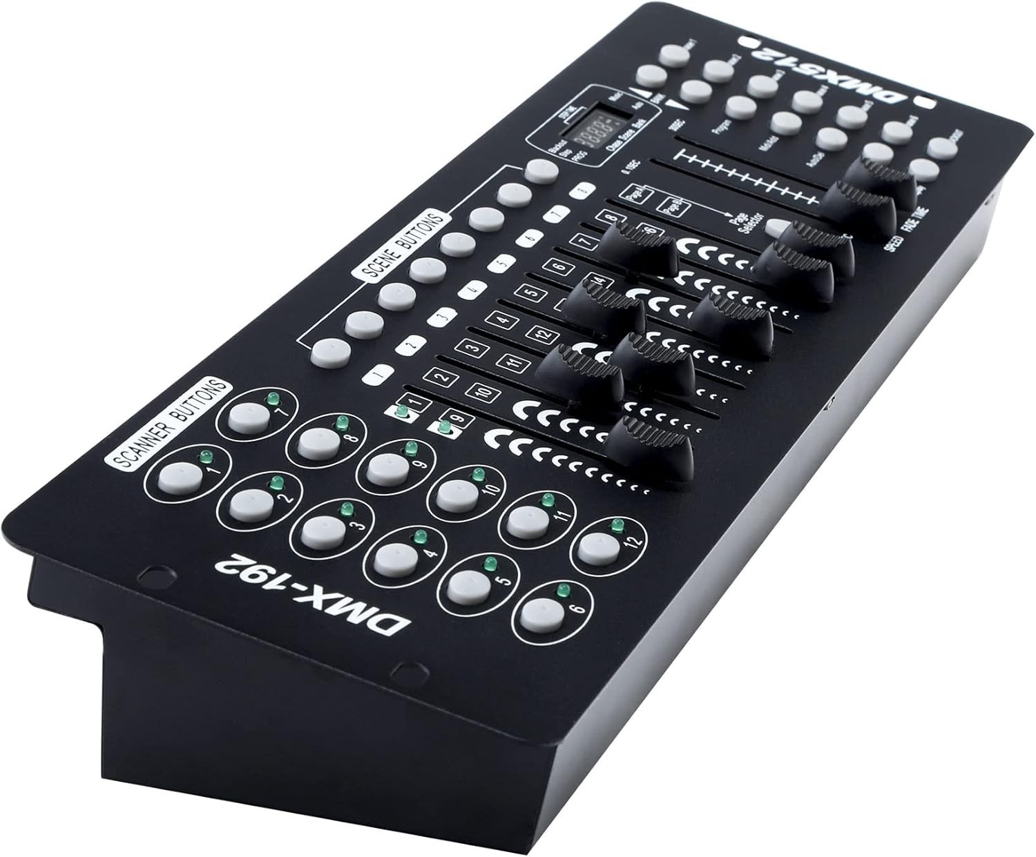 Controlador dmx 192 canales consola luces escenario dj espectaculos fiestas show