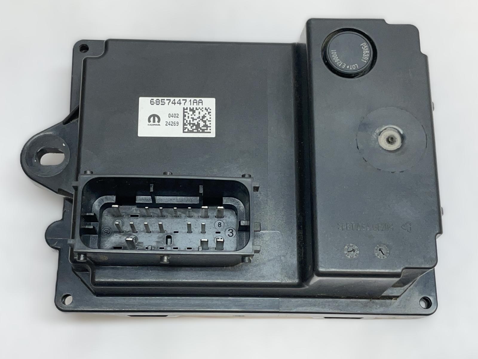 2022 DODGE 1500 VIBRATION CANCELLATION CONTROL MODULE OEM 68574471AA
