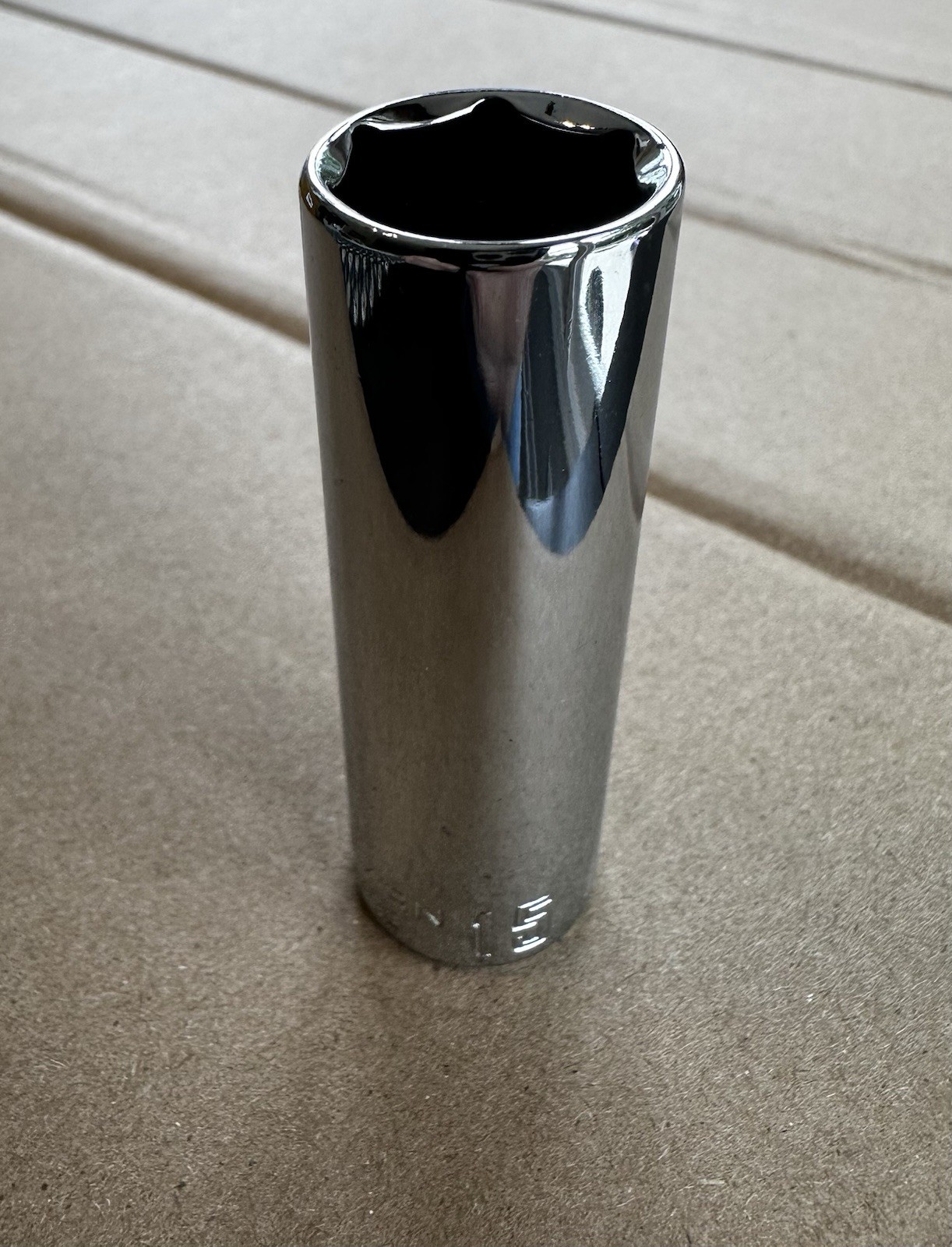 Craftsman CMMT44432 15mm 6pt Deep Well Socket 3/8" Drive  0587