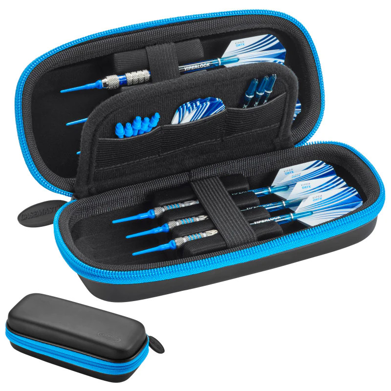 VIPER CASEMASTER SENTRY DART CASE IN BLUE  36-0601-03 FREE FLIGHTS SHIPS FREE