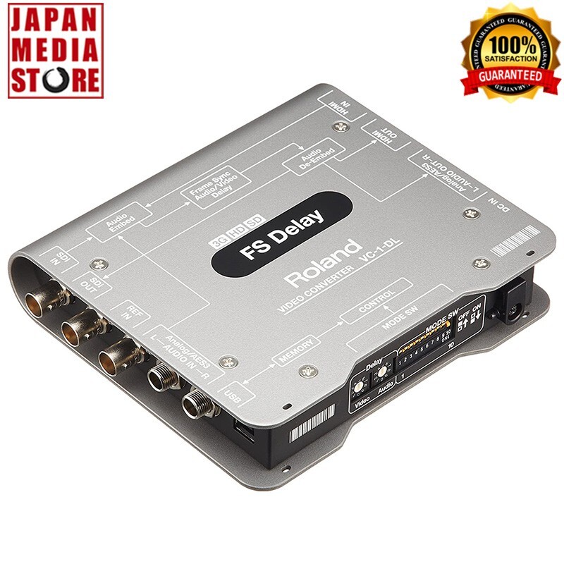 Roland VC-1-DL Bi-directional Video  Converter of SDI/HDMI FS Delay Brand New