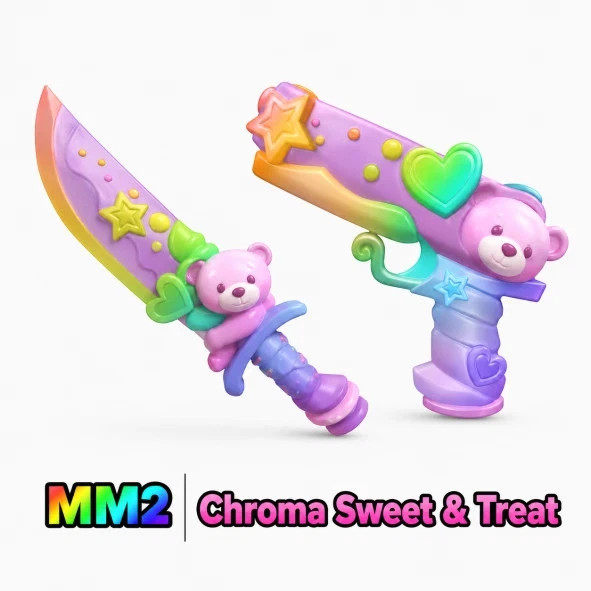 MM2 - Murder Mystery 2 - Chroma Sweet Set - Best Price !