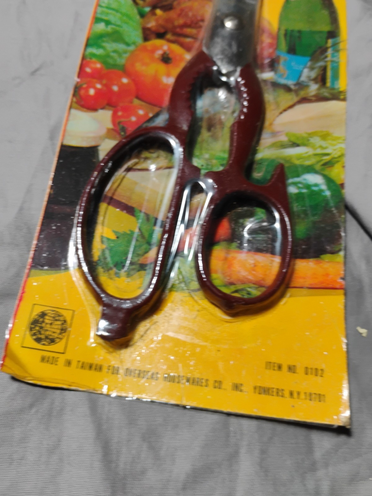 Vintage 1974 NOS Kitchen Utility Shears Kitchen King Scissors