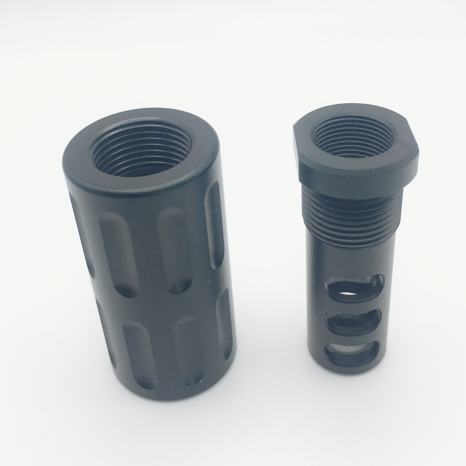 Muzzle Brake 5/8x24 Thread With M20*1.5 Thread Sleeve Sound Forwarder For 308
