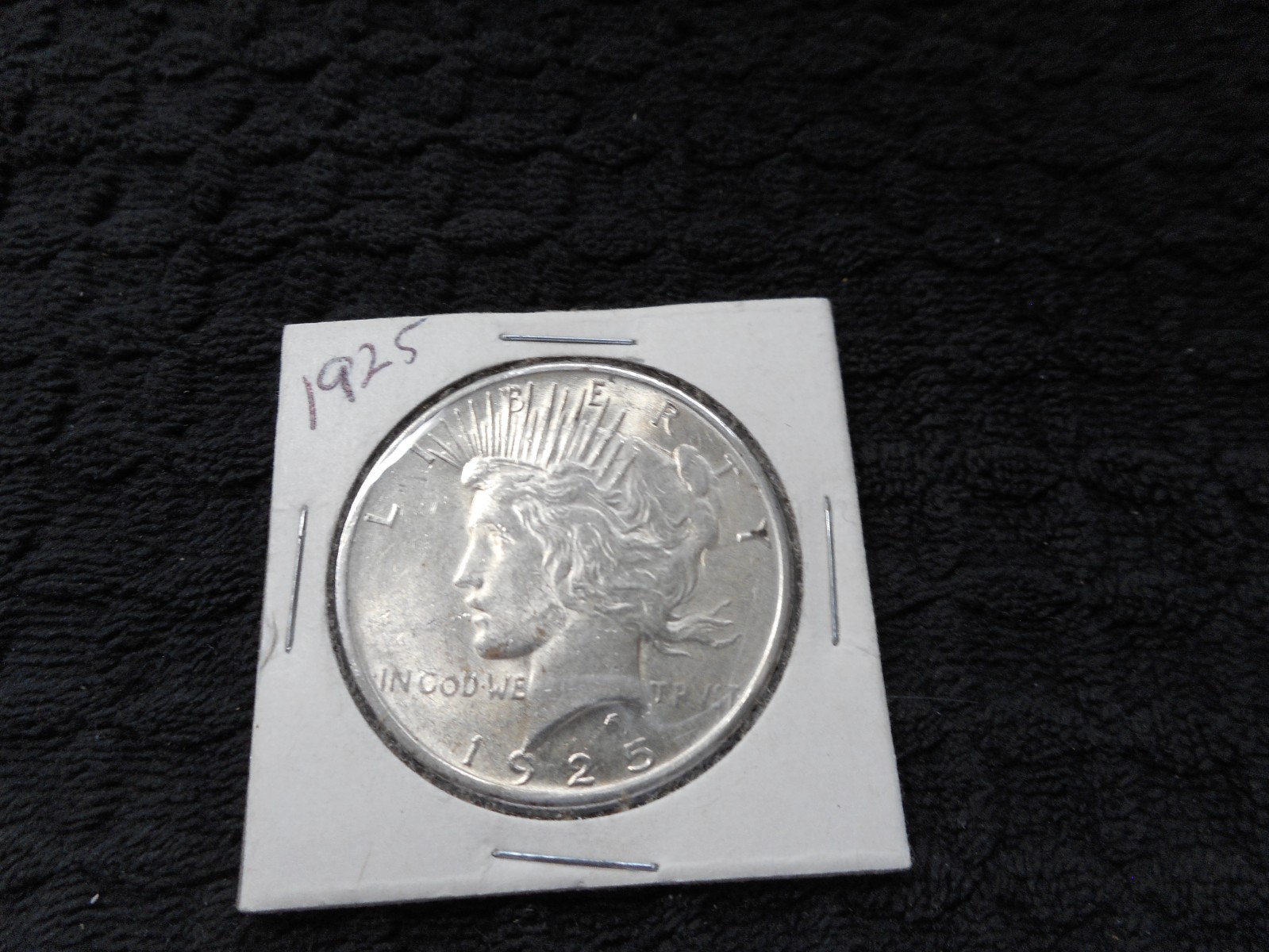 1925 US Peace Silver Dollar $1 AU