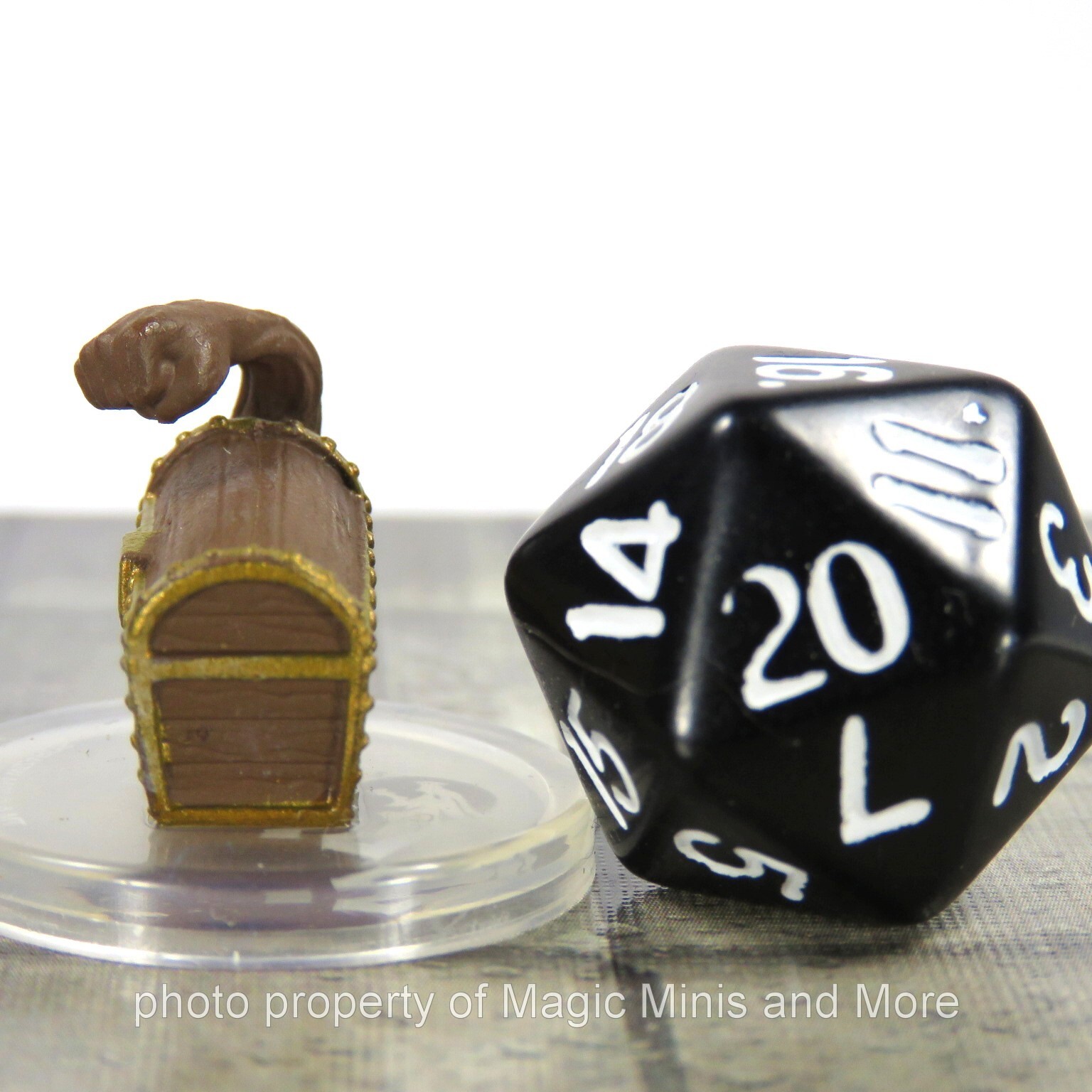50th Anniversary ~ MIMIC 1E #19 D&D Icons of the Realms treasure chest miniature
