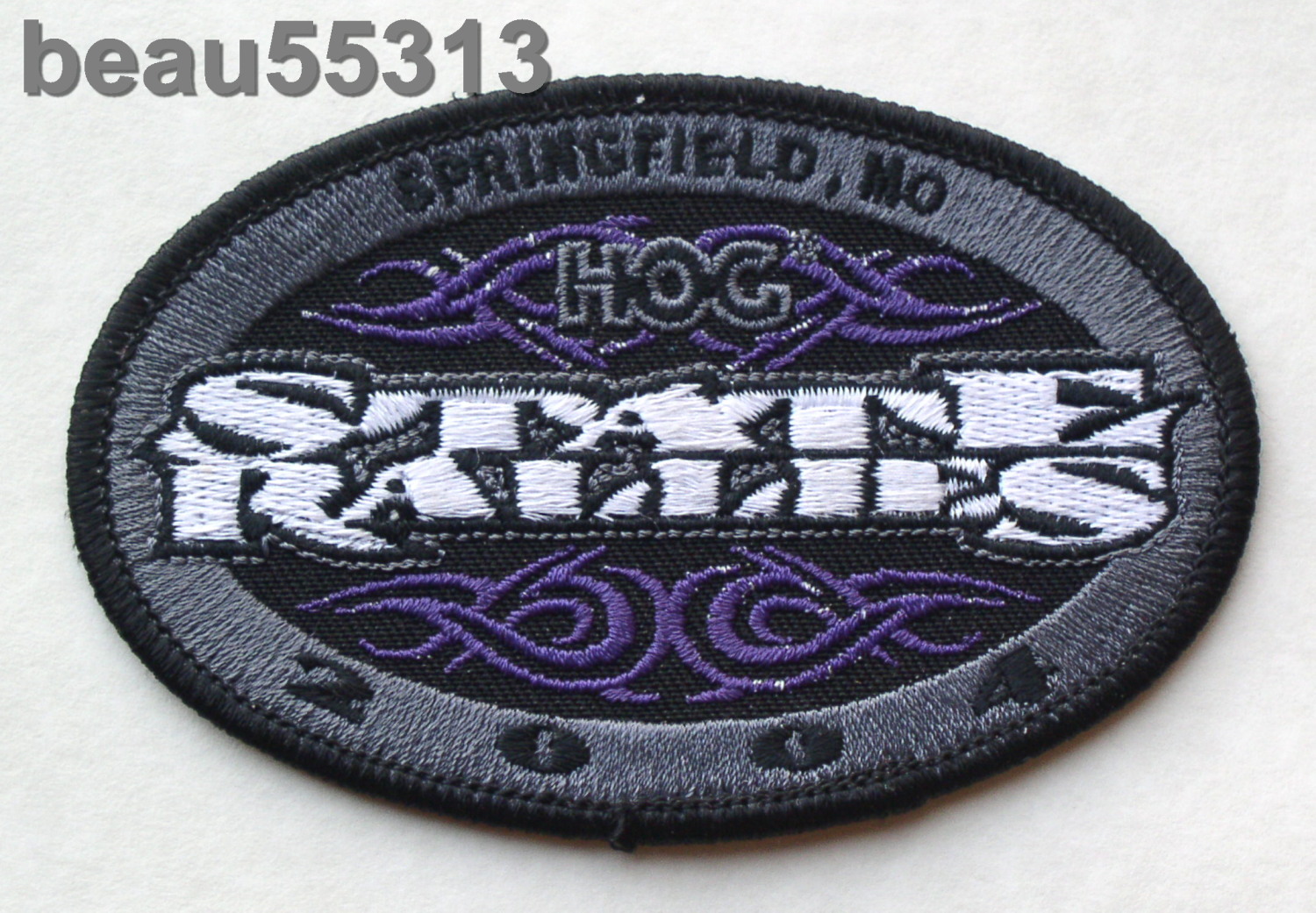 ⭐HARLEY OWNERS GROUP HOG 2004 SPRINGFIELD MISSOURI STATE RALLY VEST PATCH