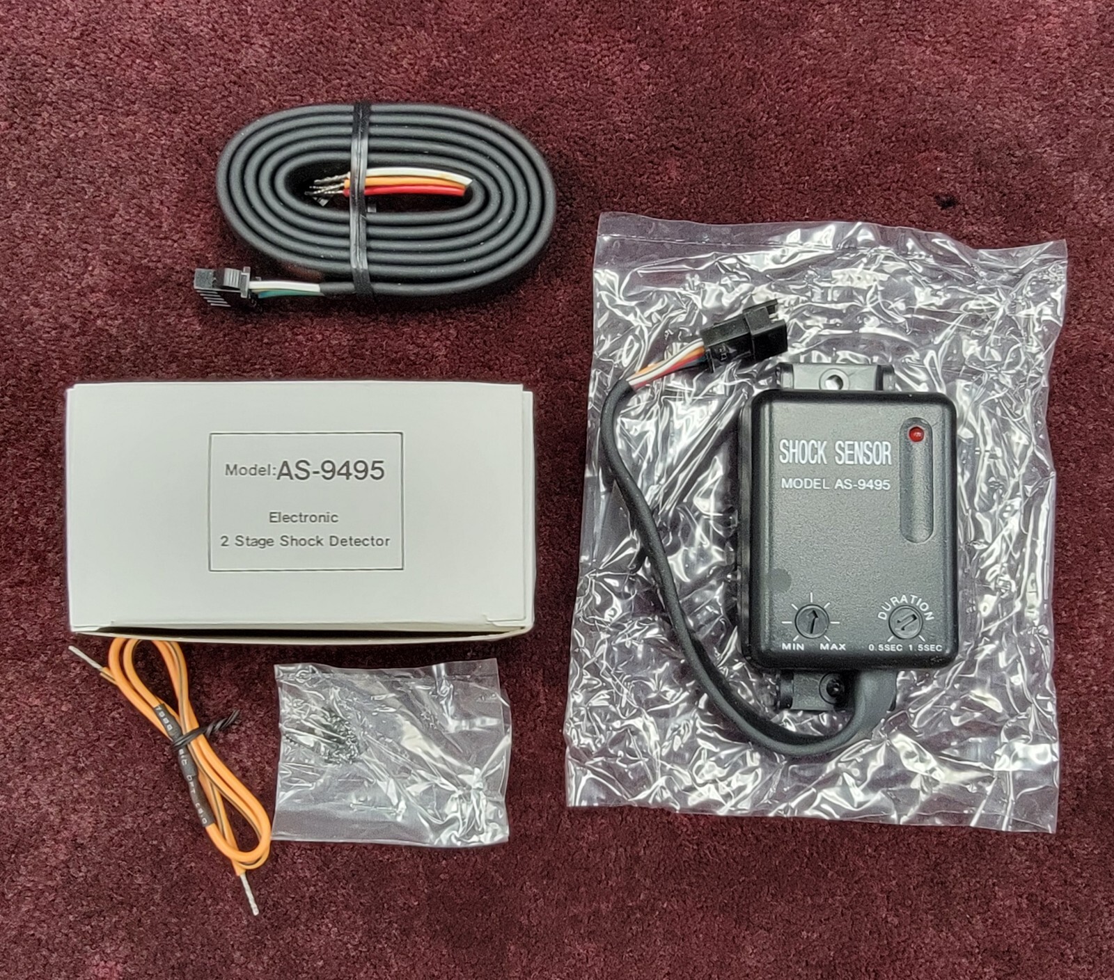 AS-9495 Audiovox Prestige Pursuit Alarm Dual Stage Shock Sensor * FREE SHIPPING