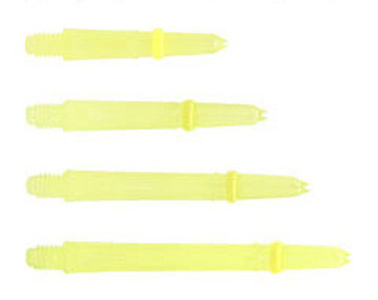 L-Style Laro Nylon Dart Shafts - Yellow, ExShort