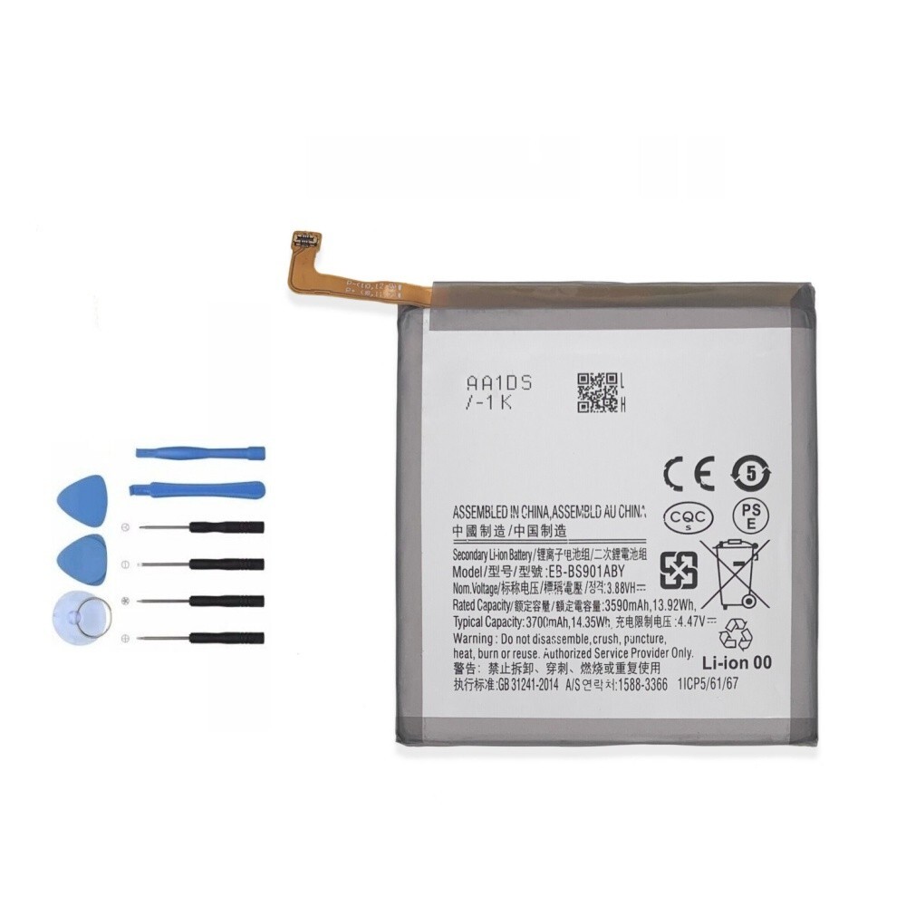 For Samsung Galaxy S22 5G S901 EB-BS901ABY Battery Replacement 3590 mAh Tools