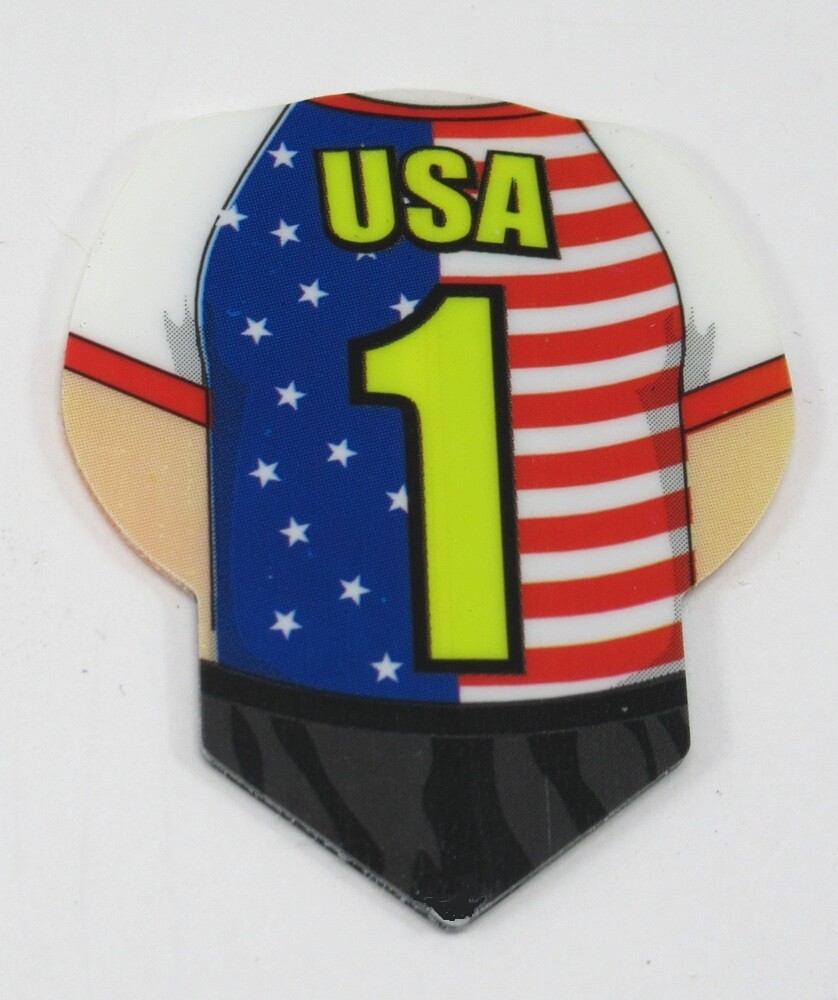 USA American Flag "Sport" Dart Flights - Unique - 5 sets (15 flights) w/tracking