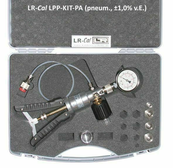 LR-Cal LPP-PA Pneumatic Pressure Calibration Kit ±1% Accuracy
