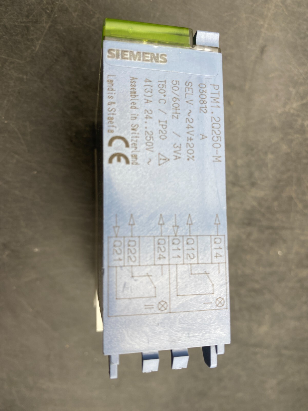 10 Pc X Siemens PTM1.2Q250-M