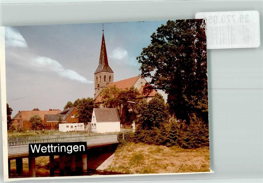 39770051 - 4441 Wettringen Church Photo Original from Archive One