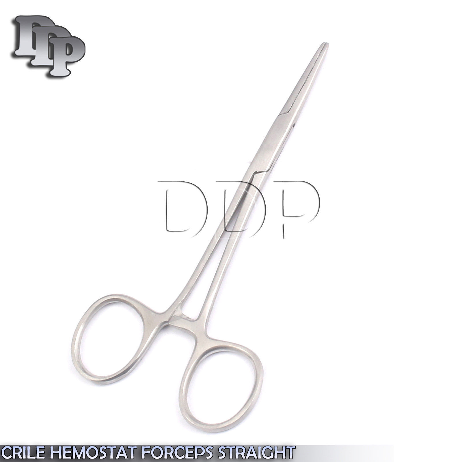 10 Crile Hemostat Forceps 6.25" STRAIGHT Surgical VETERINARY INSTRUMENTS Economy