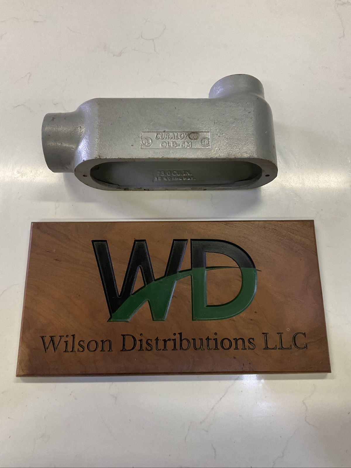 HUBBELL/KILLARK OLB-6M 2" DURALOY CONDUIT OUTLET BODY TAPE LB NOS