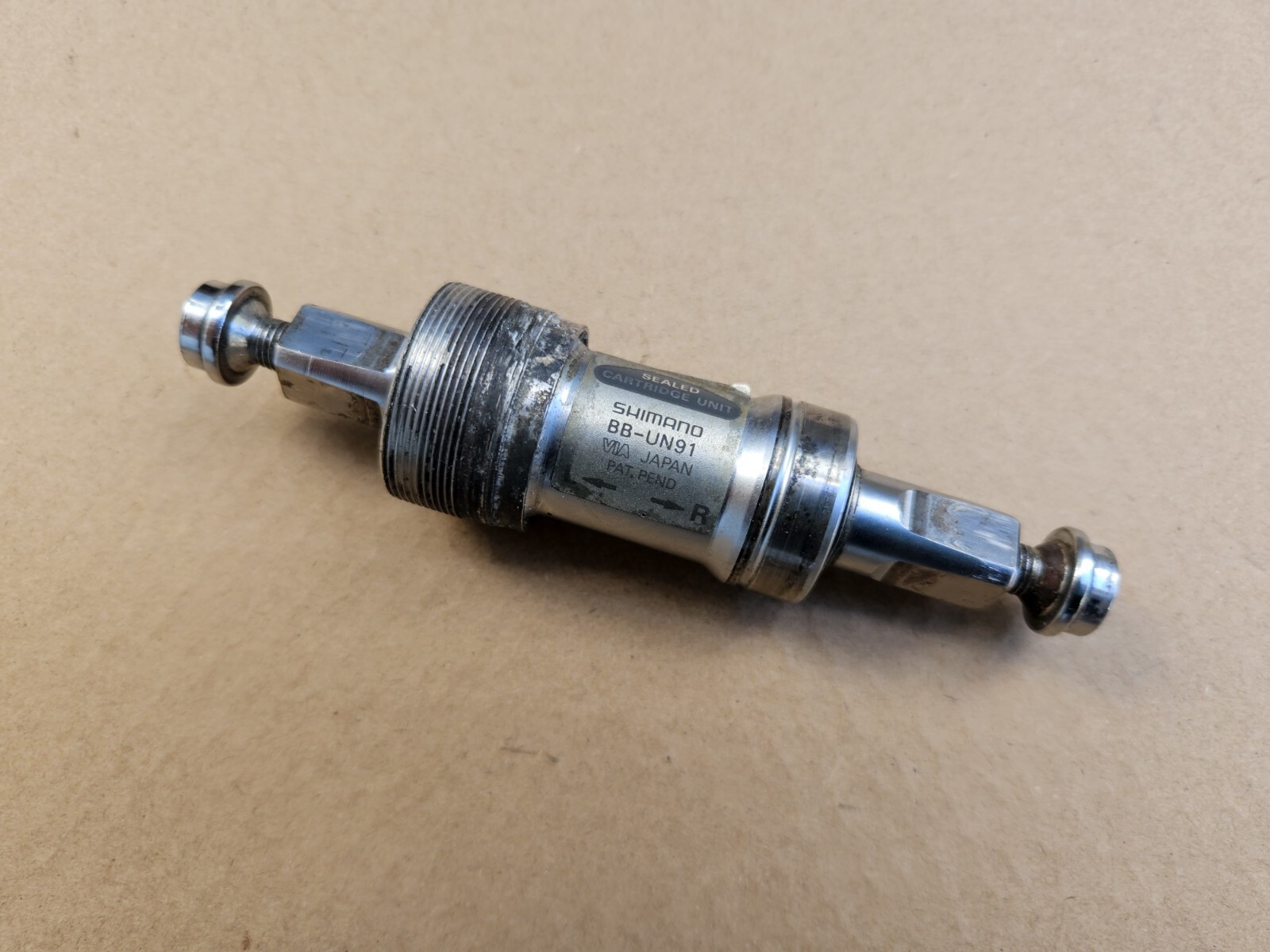 Shimano XTR BB-UN91 68mm Cartridge Bottom Bracket 113mm Spindle English Thread