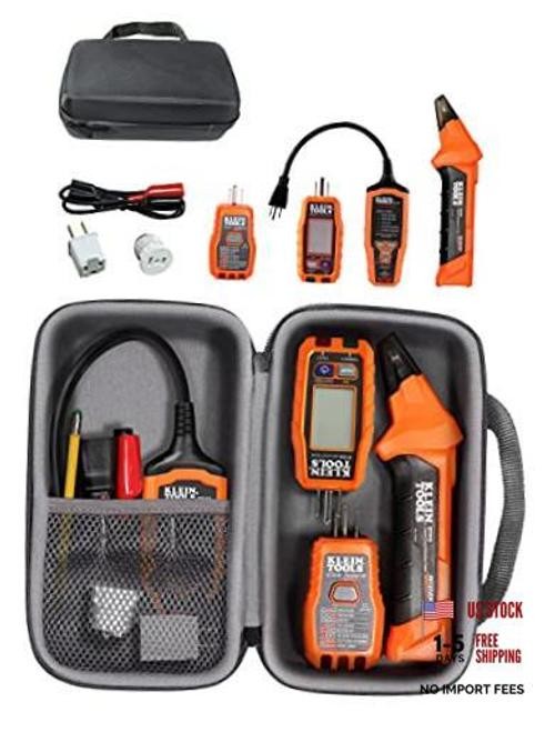 case for Klein Tools 80016 Circuit Breaker Finder Tool Kit, ET310 AC Stone Gray