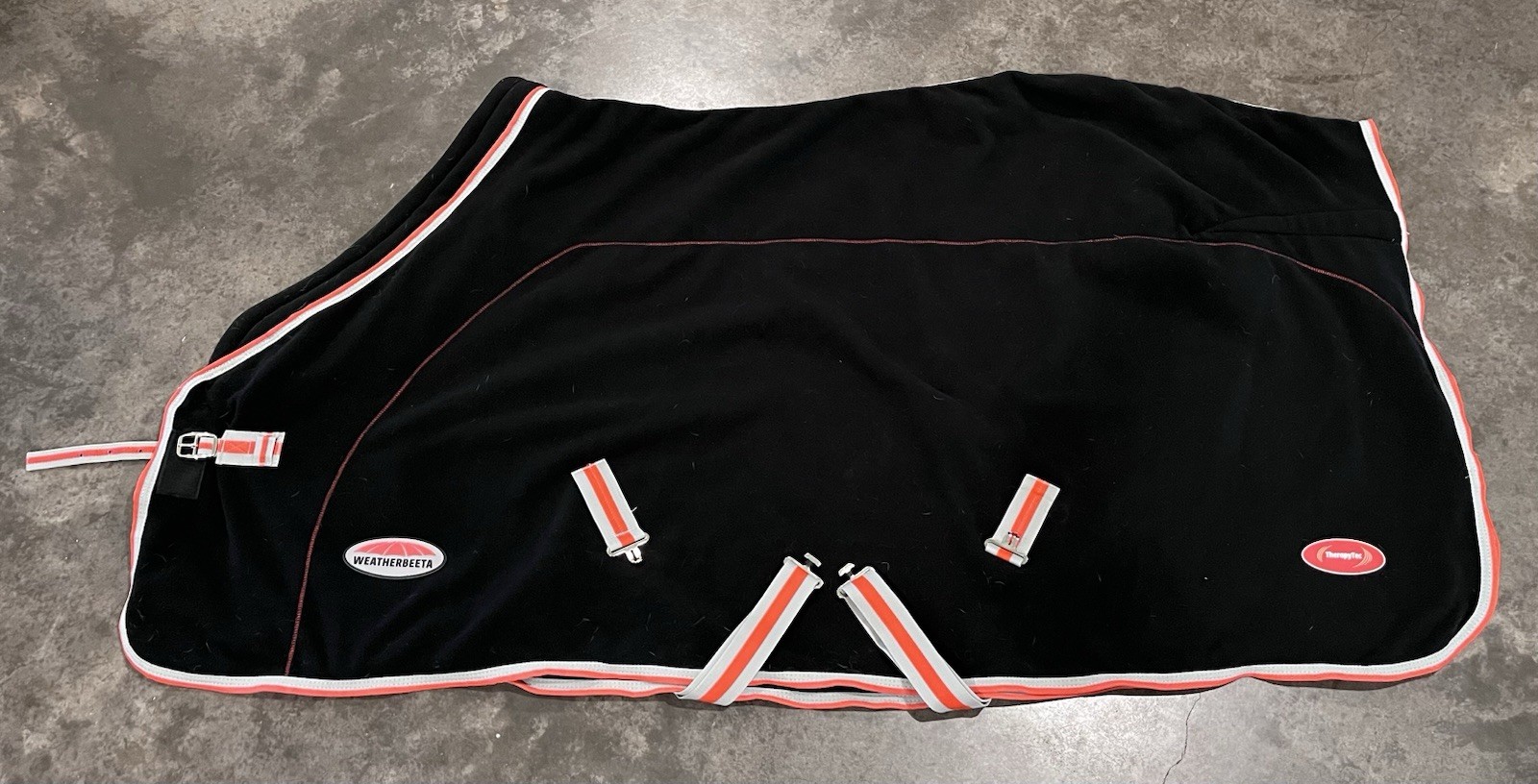 Worn 1x-Weatherbeeta TherapyTec (Like Back On Track) Fleece Cooler, 72”-HAS TEAR