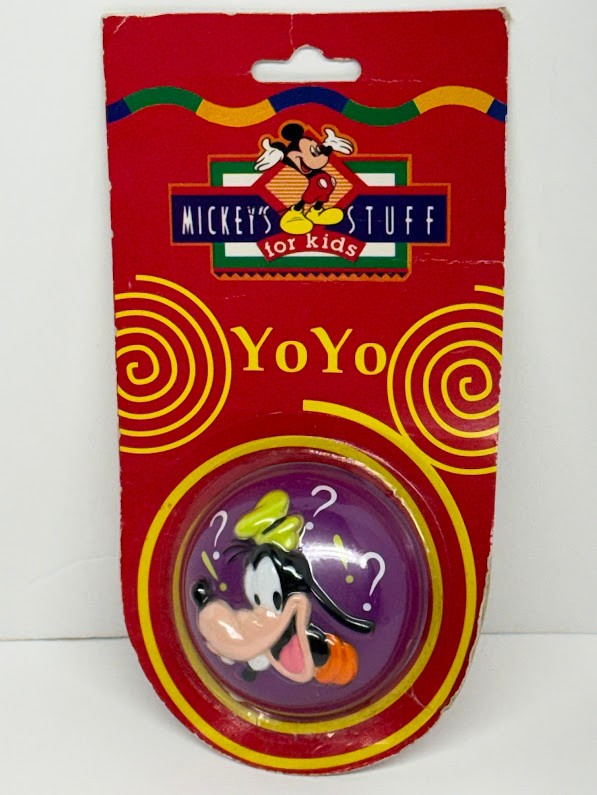 Vintage 1990s Mickey Stuff For Kids Goofy Yo-Yo Ja-Ru No. 690