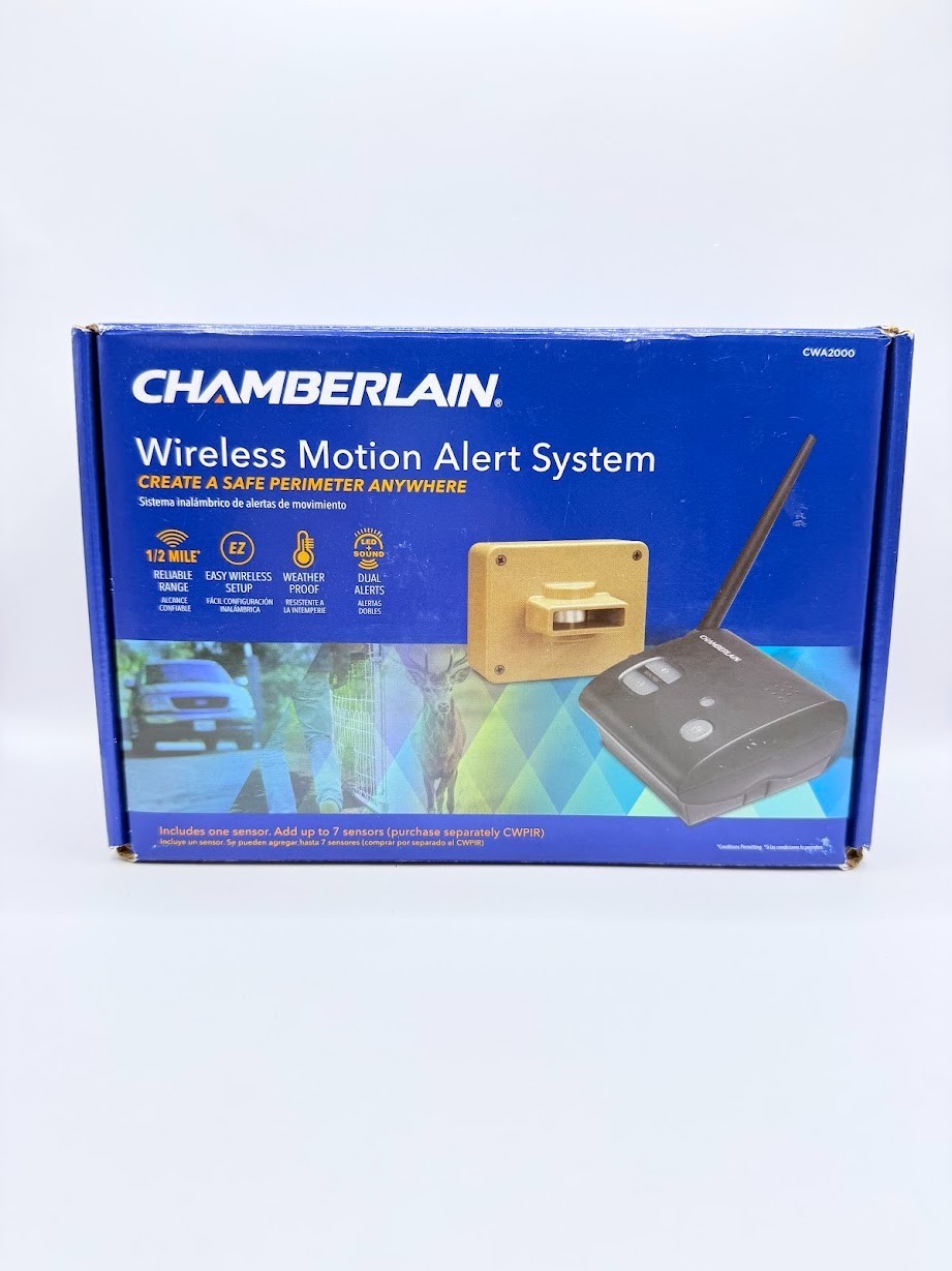 Chamberlain Wireless Motion Alert 1/2 Mile Range Model CWA2000
