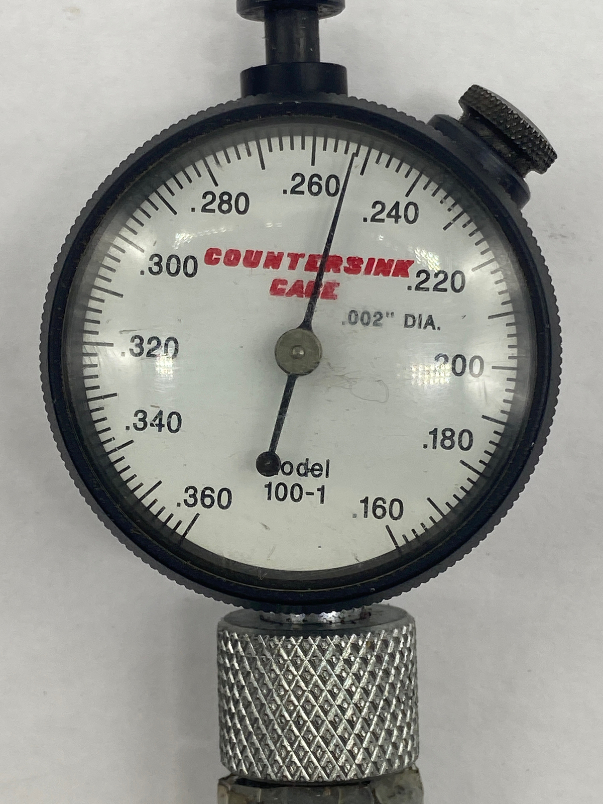 Barcor Inc. CM-266 RG Readout Dial Indicator. As Is