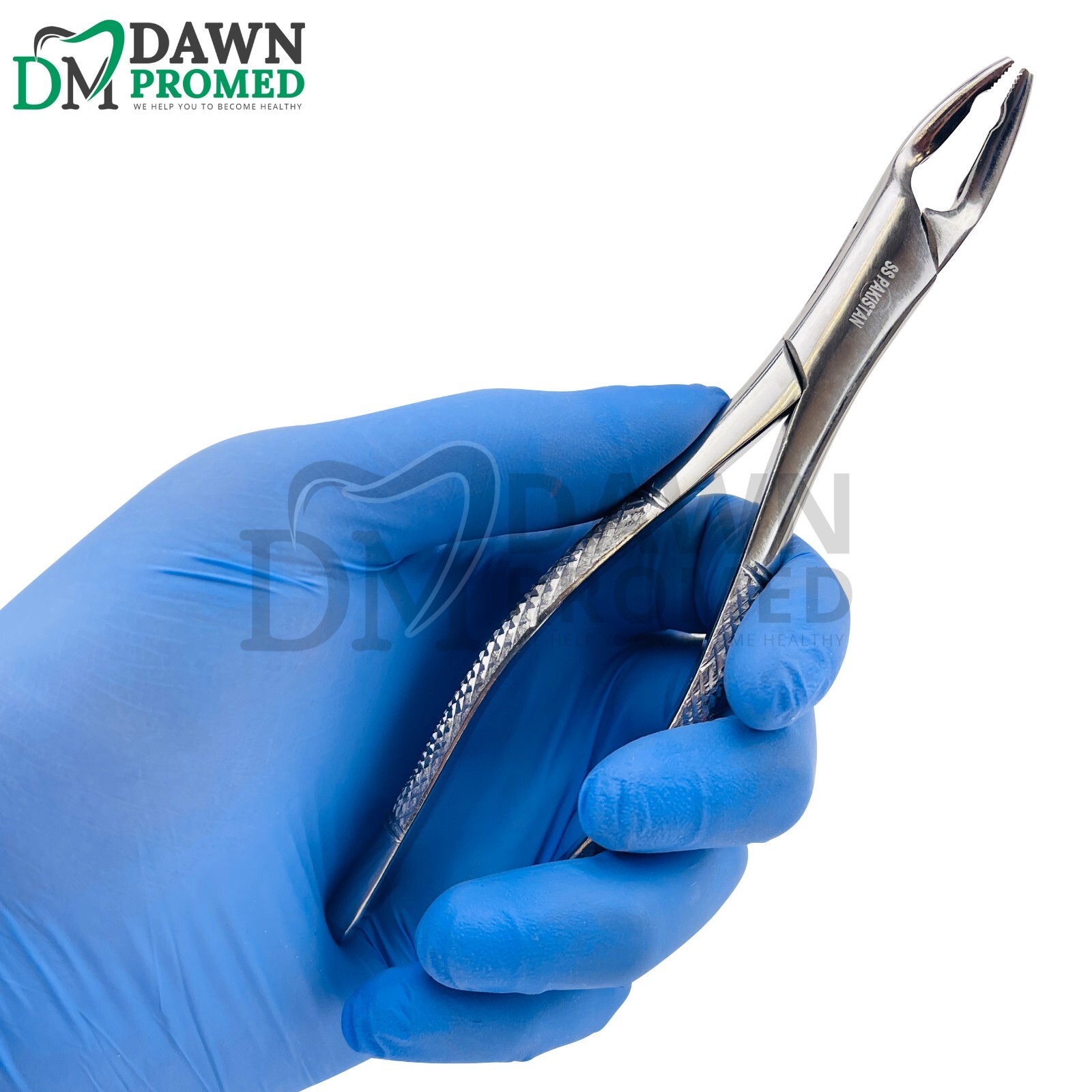 Dental Extracting Forceps #150XAS Serrated, Split Beak Design for Upper Teeth