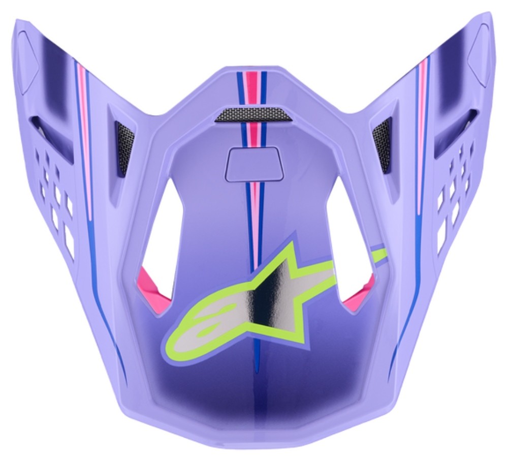 Alpinestars Supertech M10 Jett Lawrence Helmet Visor/Peak Purple