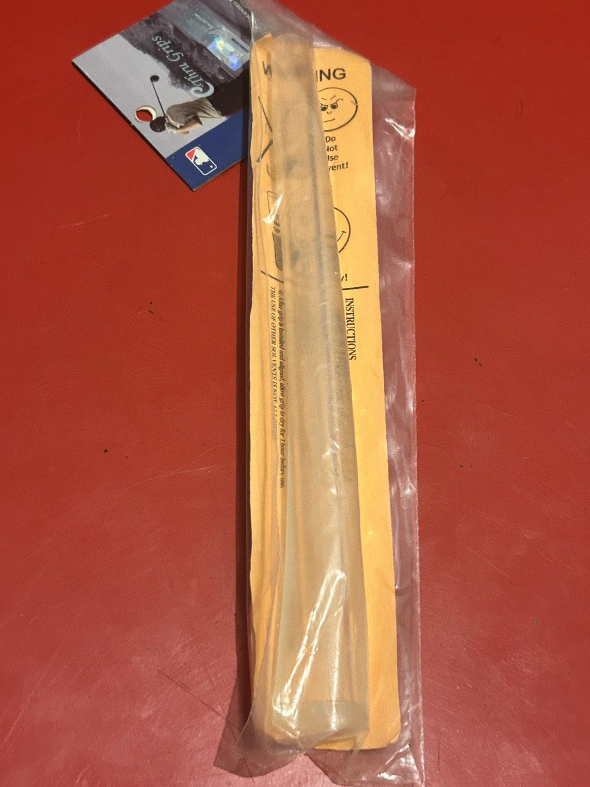 C-Thru Golf Putter Grip LA Dodgers Clear Grip Inner Sticker.