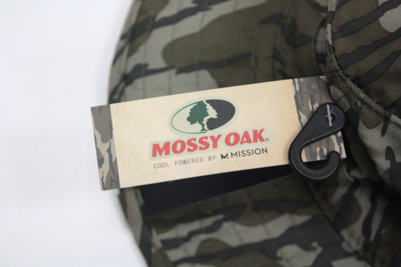 Mossy Oak Instant Cooling Camouflage Bucket Hat Adjustable Chin Strap