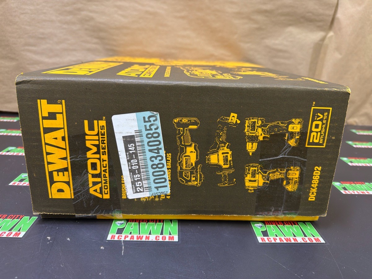DEWALT DCK486D2 cordless 20v tool set (R7A015605)