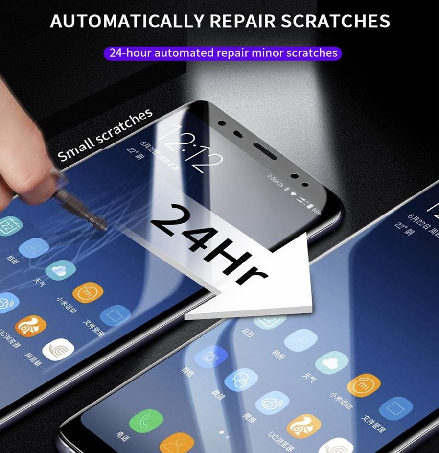 2Pack HYDROGEL Screen Protector Samsung Galaxy S21 S20 Fe S10 S9 S8 Plus S 22