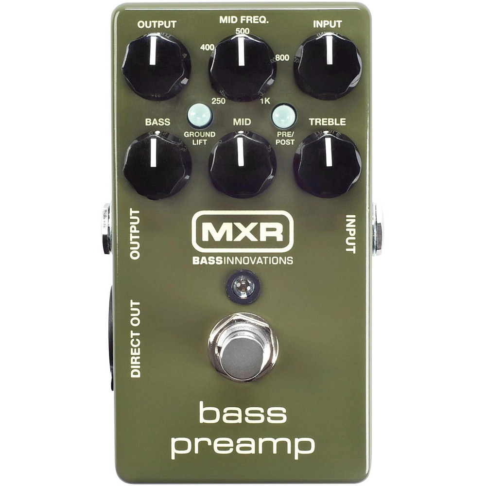MXR M81 Bass Preamp Power Amplifier 3band EQ Studioquality Direct Out