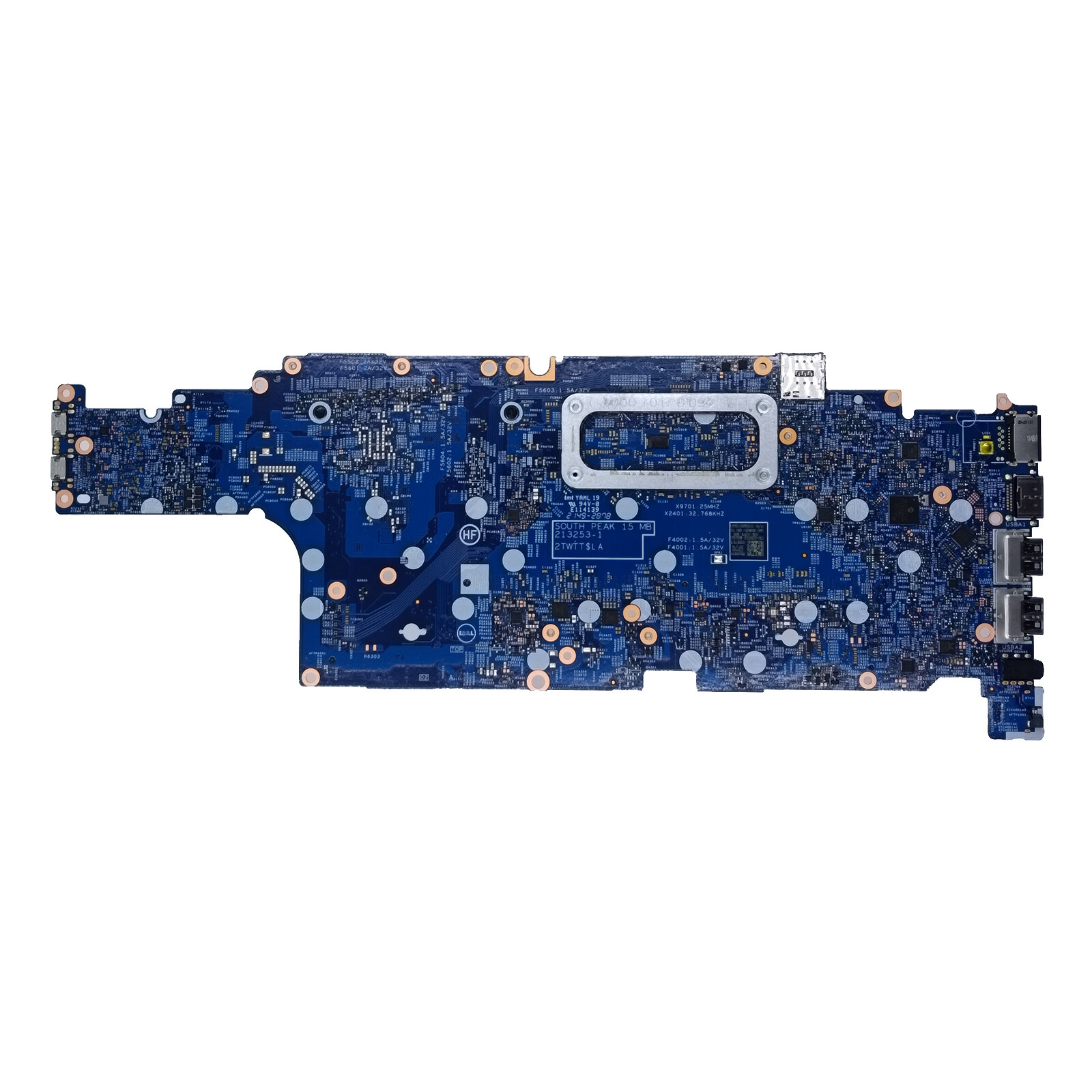 0287X3 For Dell Latitude 15 5520 Laptop Motherboard 213253-1 CPU i7-1185G7