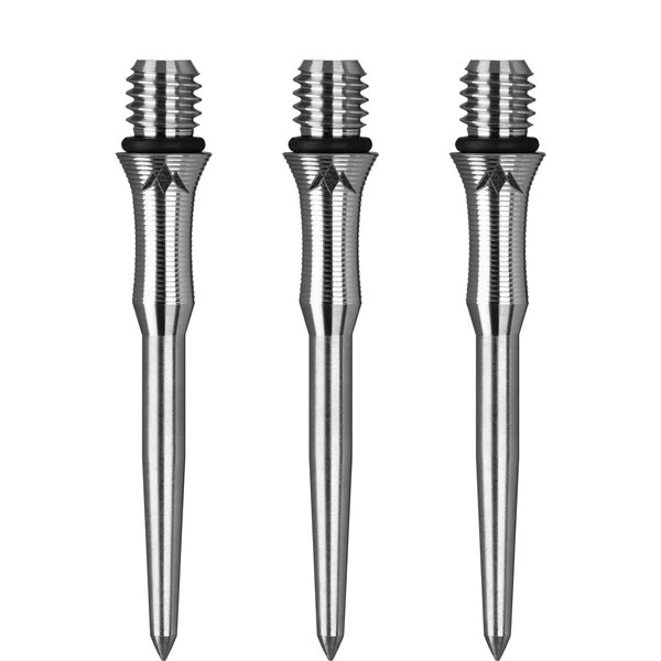 30mm MISSION TITAN EDGE Ti CONVERSION POINTS SHARK SILVER