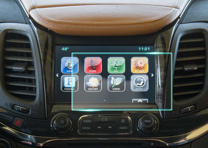 Crystal Clear Screen Protector for 2014 Chevrolet Impala (non navi) Navigation