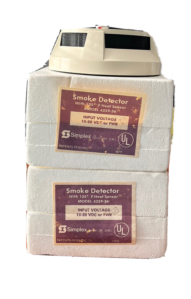 4259-36 SIMPLEX Smoke Detector | NEW - IN FACTORY BOX | Same Day Shipping