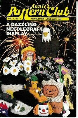 Annie's Pattern Club Newsletter Magazine | June-July 1981 Volume II No. 3