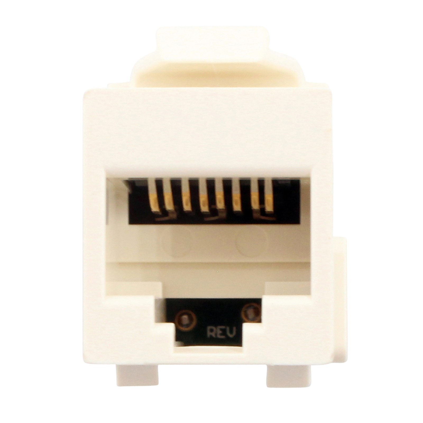 TE CONNECTIVITY 2111475-1 MODULAR JACK, 8-POSITION, CAT6, RJ45, ALMOND