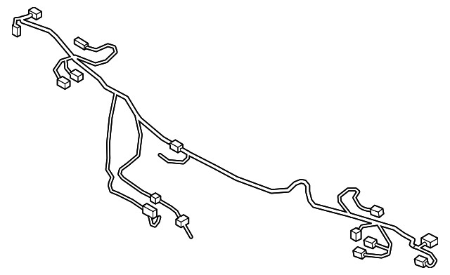 Genuine BMW Harness 61-12-5-A6A-525