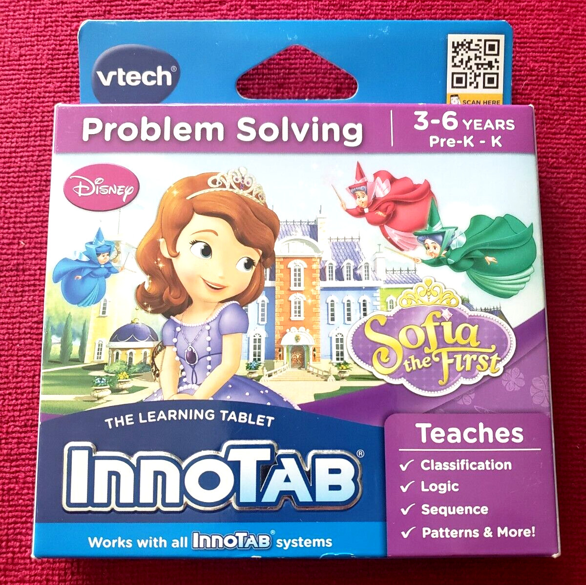 Vtech InnoTab Interactive Problem Solving Software Disney's Sofia the First