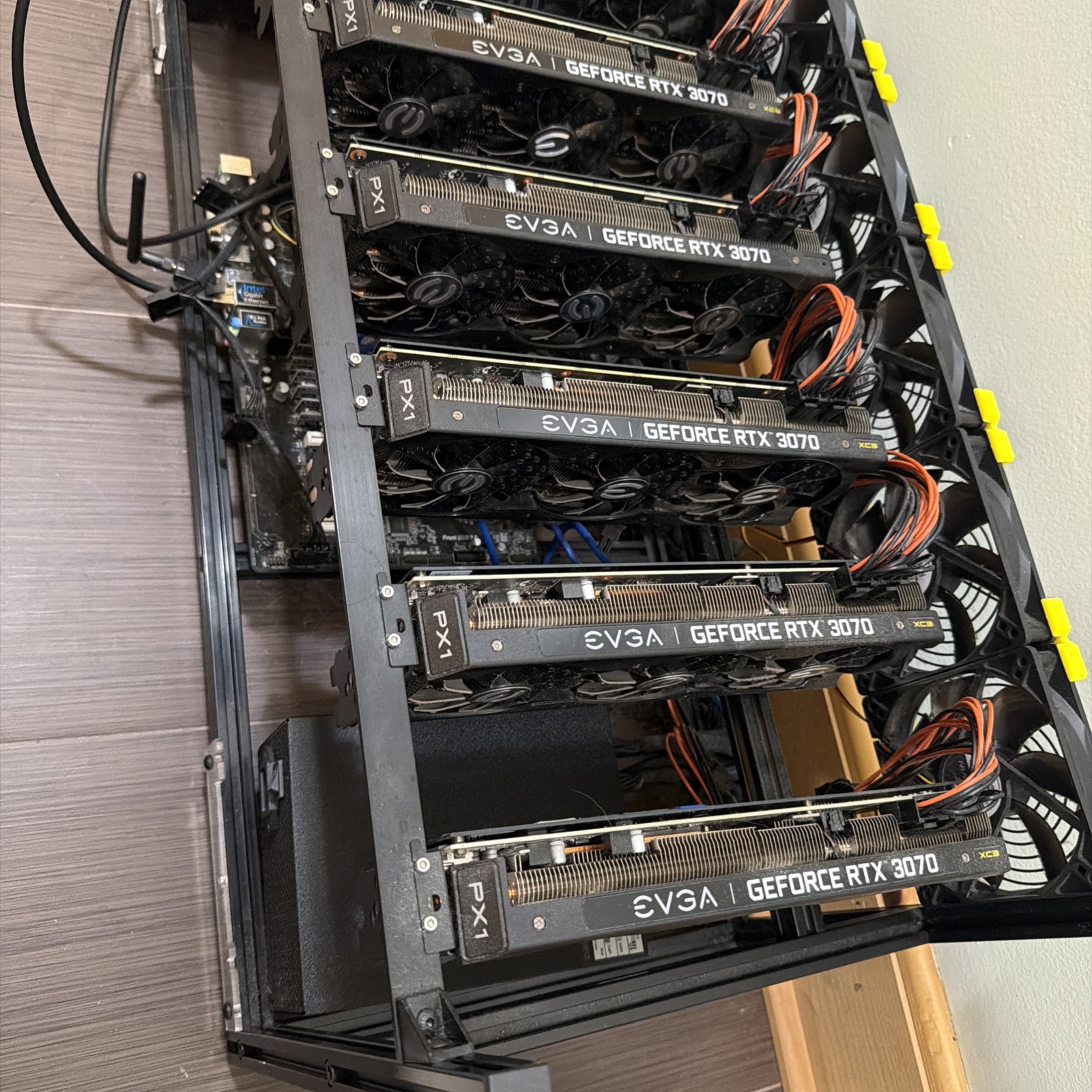 6-GPU EVGA RTX 3070 Mining Rig XC3