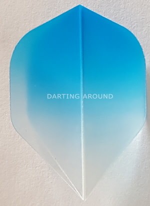 R4X Klear Light Blue Top Standard Dart Flights