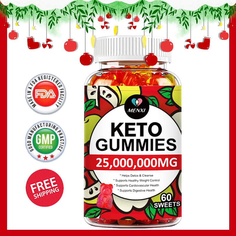 Keto ACV BHB Gummies For Fat Burn Weight Loss Detox Keto Diet Pills 60 Gummy NEW