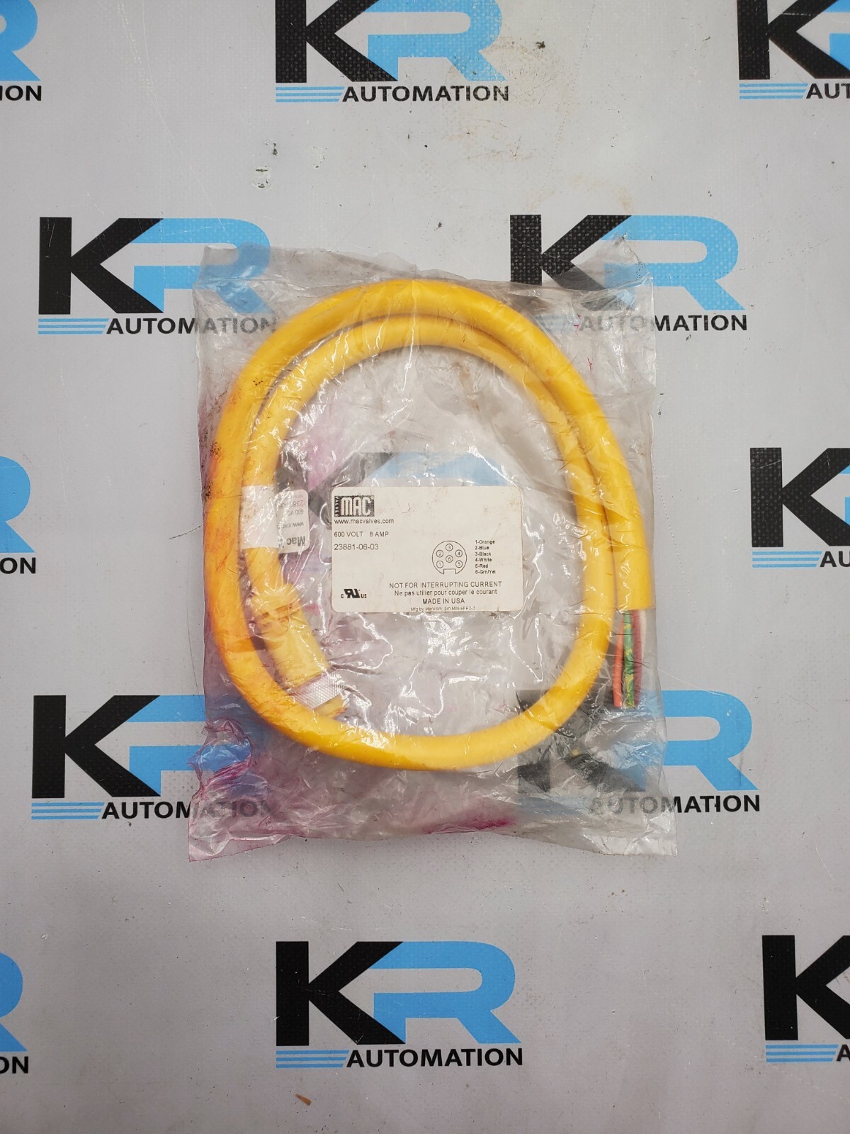 NEW Mac 23881-06-03 Cordset